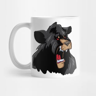 Angry Black Bear Mug